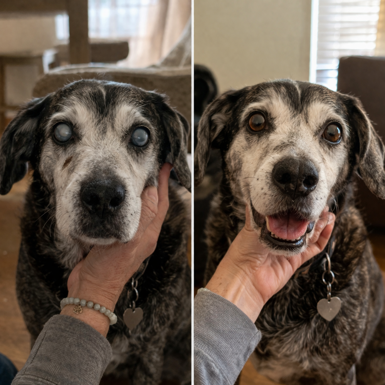 Supports Clearer Vision in Dogs Before It Gets Worse.