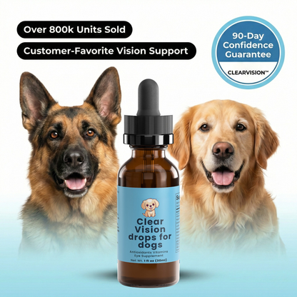Supports Clearer Vision in Dogs Before It Gets Worse.